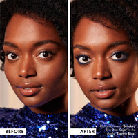 Thumbnail for ICONIC LONDON Smokey Eye Duo Eyeliner | Creamy, Easy to Blend 2-in-1 Eyeliner Crayon, Water Resistant, Cruelty Free, Vegan Makeup (Electric Blue) 0.027 oz