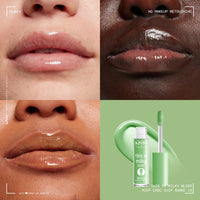Thumbnail for NYX PROFESSIONAL MAKEUP This Is Milky Gloss, Lip Gloss with 12 Hour Hydration, Vegan - Mint Chocolate Chip Shake (Mint Green)