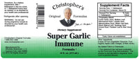 Thumbnail for Christopher's Original Formulas Super Garlic Immune Syrup | 16 fl oz | Traditional Herbal Blend | Pure, No Fillers or Chemicals | USA Made