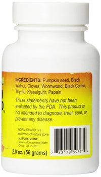 Thumbnail for Nature Zone SNZ59321 Reptile Worm Guard Powder, 2-Ounce