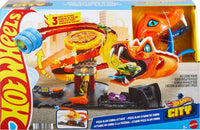 Thumbnail for Hot Wheels City Pizza Slam Cobra Attack Playset & 1 Toy Car