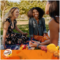Thumbnail for Goldfish Crackers Big Smiles Variety Pack with Cheddar, Colors, and Pretzels, Snack Packs, 30 Ct