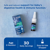 Thumbnail for Mommy's Bliss Baby Probiotic Drops Everyday - Gas, Constipation, Colic Symptom Relief - Newborns & Up - Natural, Flavorless, 0.34 Fl Oz