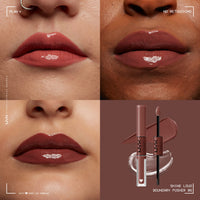 Thumbnail for NYX PROFESSIONAL MAKEUP Shine Loud, Long-Lasting Liquid Lipstick with Clear Lip Gloss - Boundary Pusher (Warm Brown)