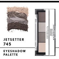 Thumbnail for COVERGIRL Trunaked Quad Eyeshadow Palette, Jetsetter, Jetsetter, 0.06 Ounce