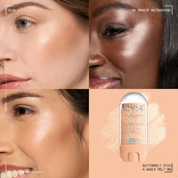 Thumbnail for NYX PROFESSIONAL MAKEUP Buttermelt Glaze Stix, Non-Greasy Highlighter Stick With Up To 8HR Make Up Wear - 06 A Whole Melt (Gold)