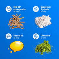Thumbnail for Nello Supercalm Powdered Drink Mix, Cortisol Reducer and Sleep Aid Supplement, L Theanine, Ksm-66 Ashwagandha, Magnesium Glycinate, Vitamin D 3, No Sugar, Non GMO, On The Go, 20 Ct, Raspberry Lemonade