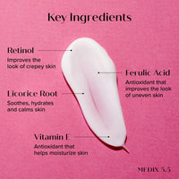 Thumbnail for Medix 5.5 Retinol Body Lotion Firming Moisturizer | Crepey Skincare Treatment | Retinol Body Cream | Anti Aging Firming Cream For Women Targets Look Of Crepe Skin, Wrinkles, & Sagging Skin, 15 Fl Oz