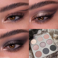 Thumbnail for ColourPop Of Quartz Eyeshadow Palette - Neutral Taupe Palette with Metallic and Matte Finishes - High-Pigment Eye Makeup with a Long-Wearing Formula (0.3 oz)