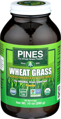 Thumbnail for Pines Organic Wheat Grass Powder, 10 Ounce