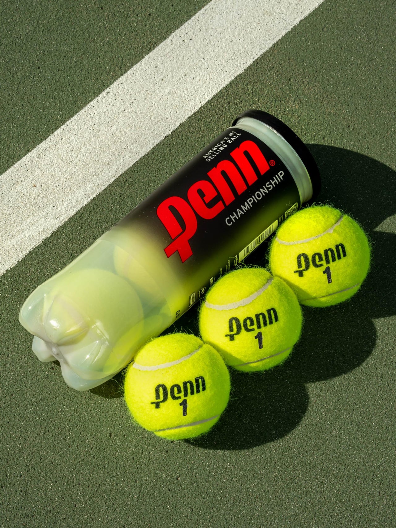 Penn Championship Tennis Balls - Extra Duty Felt Pressurized - 3 Balls (Pack of 4)