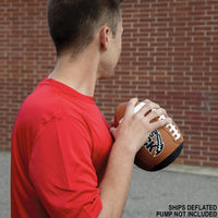 Thumbnail for Passback Official Composite Football, Ages 14+, High School Training Football, (Ships Deflated)