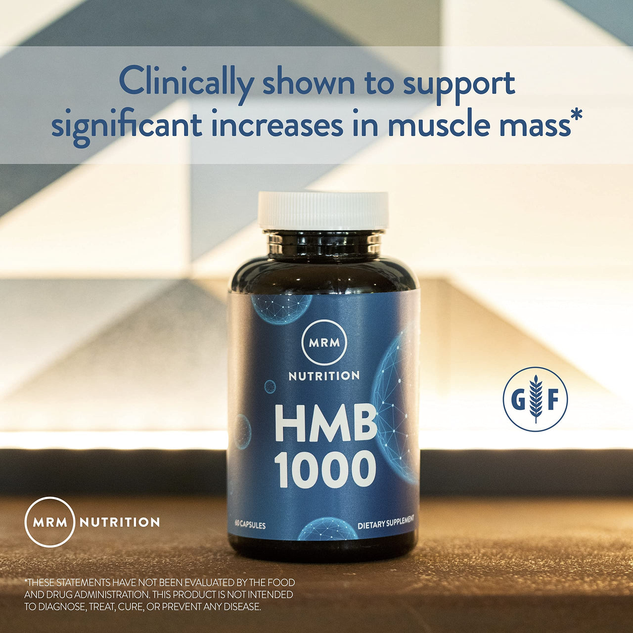 MRM Nutrition HMB 1000 - For Women & Men - Beta-Hydroxy Beta-Methylbutyrate, 1,000 mg of Calcium HMB per serving - Supports Muscle Health, Strength & Recovery, Non-GMO, Gluten-Free - 60 Servings