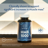 Thumbnail for MRM Nutrition HMB 1000 - For Women & Men - Beta-Hydroxy Beta-Methylbutyrate, 1,000 mg of Calcium HMB per serving - Supports Muscle Health, Strength & Recovery, Non-GMO, Gluten-Free - 60 Servings