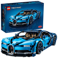 Thumbnail for LEGO Technic Bugatti Chiron 42083 Race Car Building Kit and Engineering Toy, Adult Collectible Sports Car with Scale Model Engine (3599 Pieces)