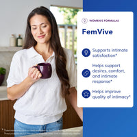 Thumbnail for Pure Encapsulations FemiVive - Ashwagandha for Women - Dietary Supplement to Aid Women's Pleasure* - Gluten Free & Non-GMO - 120 Capsules
