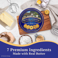 Thumbnail for Royal Dansk Danish Butter Cookies, Premium Assorted Cookies in Gift Tin, Great for Sharing and Gifting, 12 oz