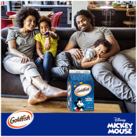 Thumbnail for Goldfish Disney Mickey Mouse Cheddar Crackers, Snack Crackers, 27.3 oz carton
