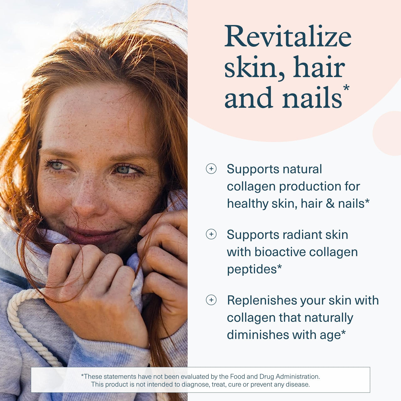 Youtheory Advanced Collagen with Vitamin C - 6,000 mg Hydrolyzed Collagen Peptides & Amino Acids - Hair, Nails, Joints & Bones Support - 160 Tablets (26-Day Supply)*