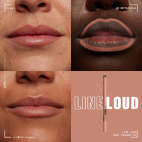 Thumbnail for NYX PROFESSIONAL MAKEUP Line Loud Lip Liner, Longwear and Pigmented Lip Pencil with Jojoba Oil & Vitamin E - Goal Crusher (Midtone Beige)