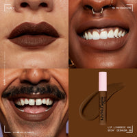 Thumbnail for NYX PROFESSIONAL MAKEUP Lip Lingerie XXL Matte Liquid Lipstick - Goin Desnuda (Chocolate Brown)