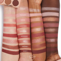 Thumbnail for ColourPop By The Rosé Eyeshadow Palette - Pink & Red Neutral Palette with Metallic and Cream Matte Finishes - High-Pigment Eye Makeup with a Long-Wearing Formula (0.3 oz)