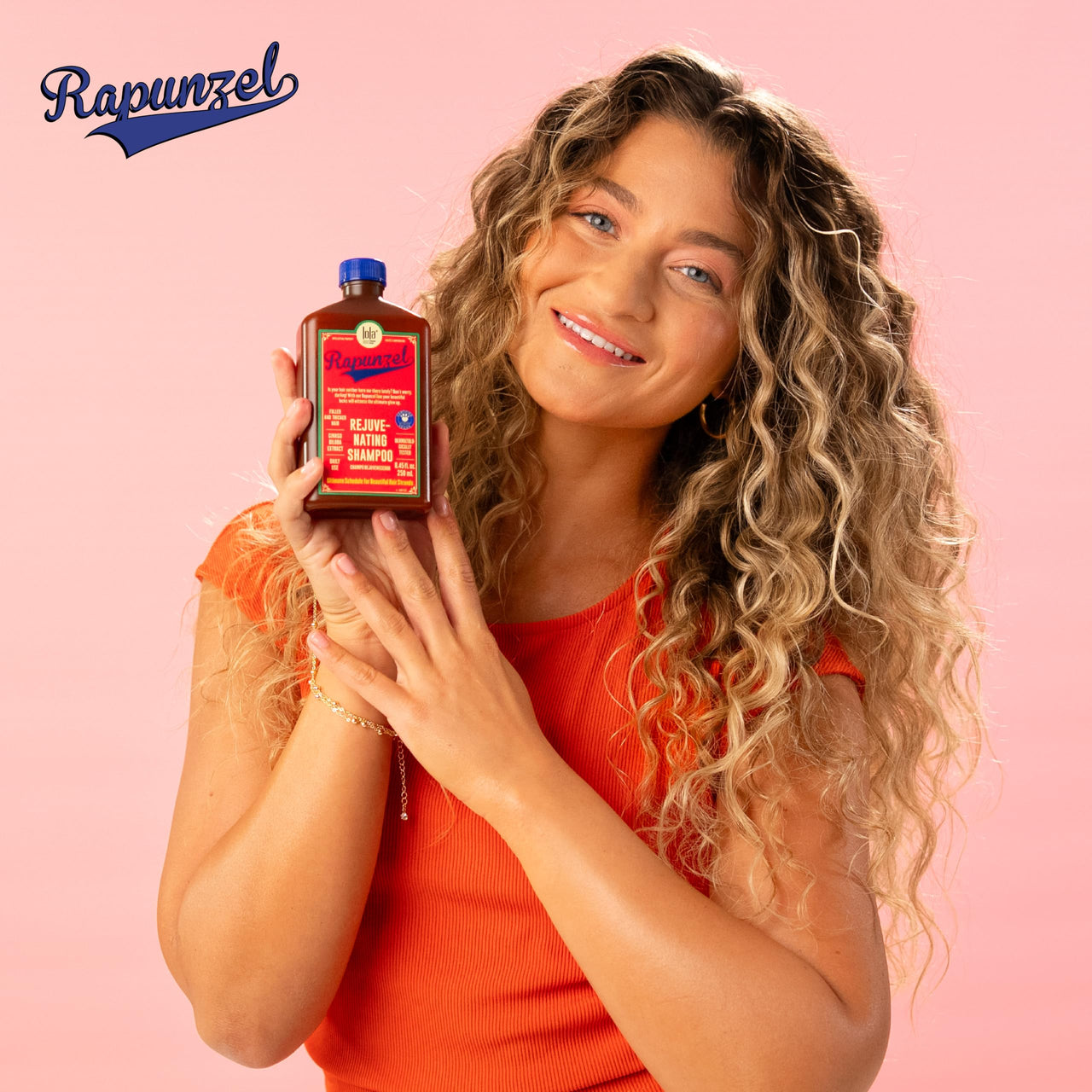 Lola From Rio – Rapunzel Rejuvenating Shampoo – Nourishing & Strengthening Shampoo for Fine, Thinning Hair – Supports Scalp & Hair Vitality – Sulfate-Free & Hydrating – 8.45 fl oz