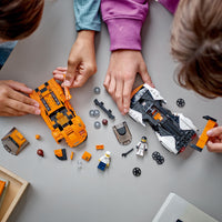 Thumbnail for LEGO Speed Champions McLaren Solus GT & McLaren F1 LM 76918, Featuring 2 Iconic Race Car Toys, Hypercar Model Building Kit, Collectible 2023 Set, Great Kid-Friendly Gift for Boys and Girls Ages 9+