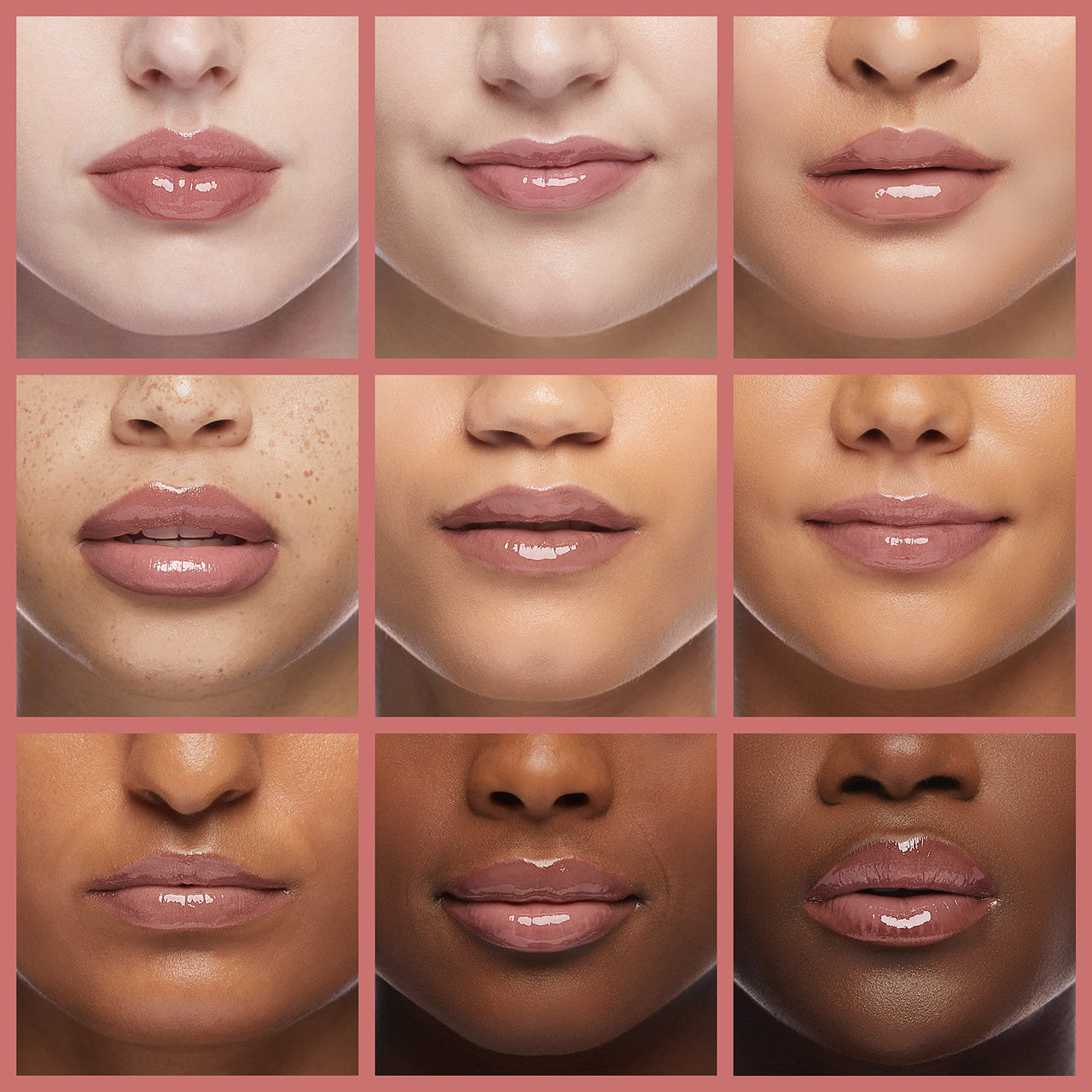 Charlotte Tilbury The Pillow Talk Full Size Lip Kit- Lip Liner, Lipstick, and Lip Gloss.
