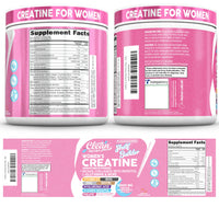 Thumbnail for Creatine for Women | Creatine Monohydrate + BCAA Powder Myo-Inositol Collagen Biotin Hyaluronic Acid Folate L Glutamine Vitamin D3 Iron Zinc D-Chiro-Maca Digestion Shelf Builder by Clean Nutra