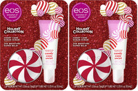 Thumbnail for eos Holiday Lip Treatment Gift Set- Candy Cane Swirl Lip Scrub & 24H Moisture Super Balm, Limited-Edition Lip Care, Stocking Stuffers, 4-Pack