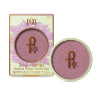 Thumbnail for Pixi Beauty +Rose Glow-y Powder | Rose Extract Infused Color Tint Soothes & Hydrates Skin | Use As Blush Or Highlighter To Enliven Complexion | 0.4 Oz