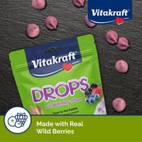 Thumbnail for Vitakraft Drops Rabbit Treats with Wildberry Flavor – 5.3 oz Delicious Yogurt-Based Snacks for Rabbits, Guinea pigs, Hamsters, Gerbils, Mice, Rats, Chinchillas, and other Small Animals.