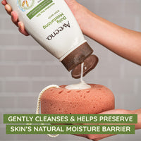 Thumbnail for Aveeno Daily Moisturizing Body Wash Cleanser & Shaving Gel for Men & Women, Clean-Rinsing for Softer & Smoother Skin, Gentle & Lightly Scented, 18 fl. Oz, Pack of 2