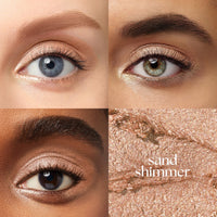 Thumbnail for Julep Eyeshadow 101 Cream-to-Powder Waterproof Shadow Stick – Sand Shimmer – Long-Lasting, Crease-Proof, Champagne Toned Shimmer Cream Eyeshadow with Built-in Smudger