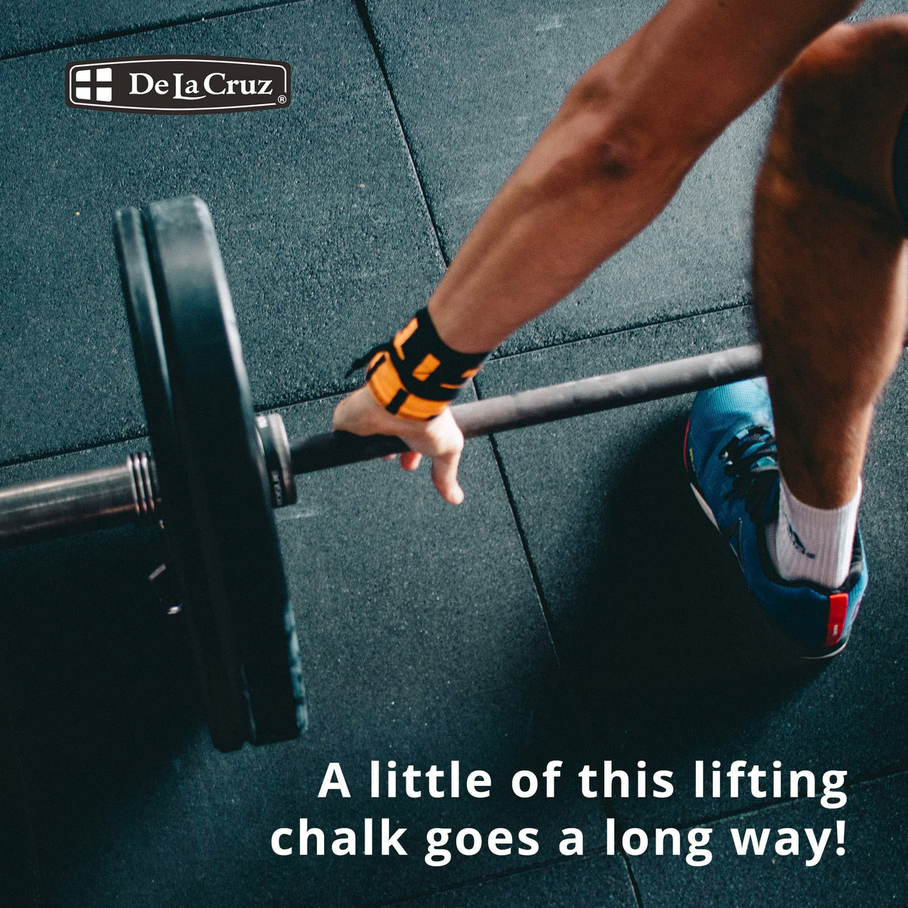 De La Cruz Magnesium Carbonate Gym Chalk - Carbonato de Magnesio - 8 Blocks, Premium Grade, 2 ounces (56.7 grams)