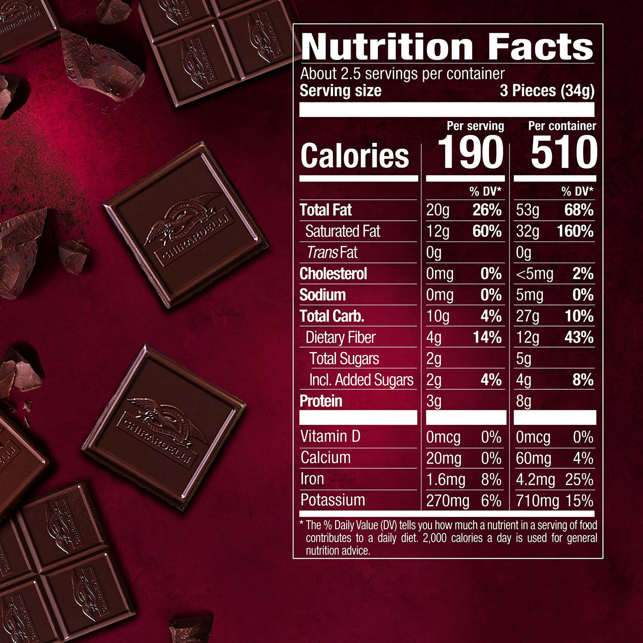 GHIRARDELLI Intense Dark Chocolate Bar, 92% Cacao, 3.17 Oz Bar (Pack of 12)
