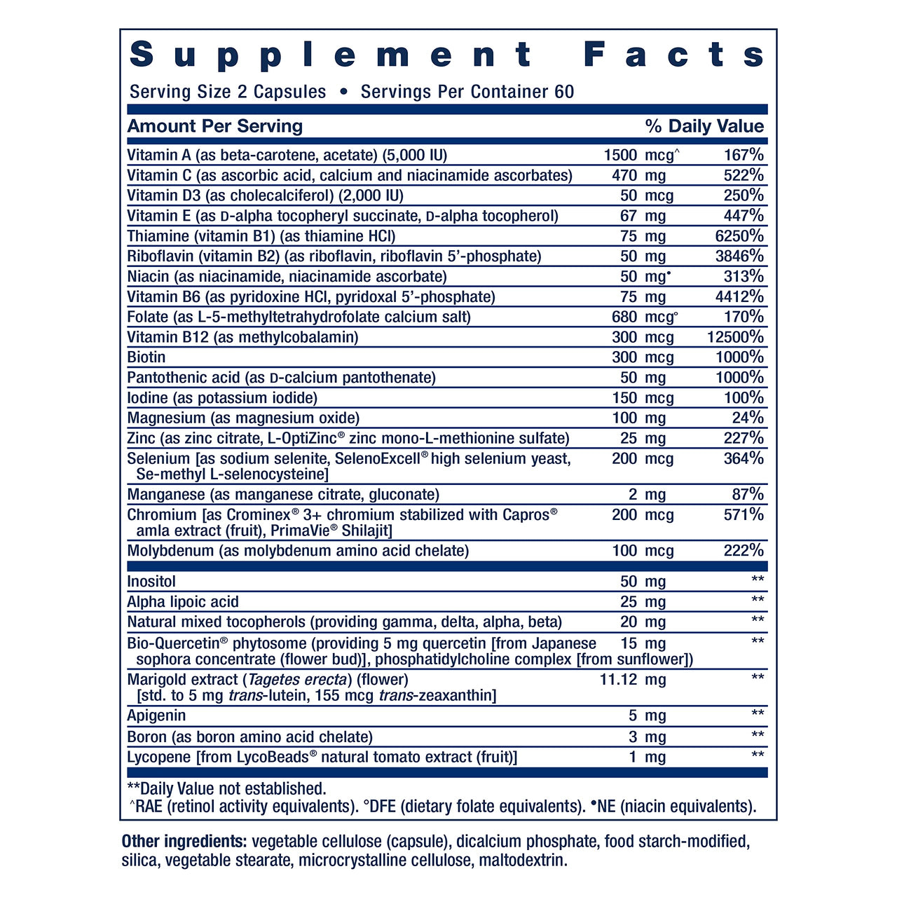 Life Extension Two-Per-Day Multivitamin, Vitamins B, C, D, zinc, Packed with Over 25 Vitamins, Minerals & extracts, Two-Month Supply, Non-GMO, Gluten-Free, 240 Capsules