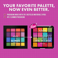 Thumbnail for NYX PROFESSIONAL MAKEUP, Ultimate Shadow Palette, Eyeshadow Palette - I Know That's Bright