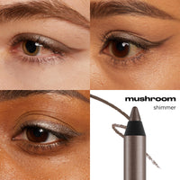 Thumbnail for URBAN DECAY 24/7 Glide-On Waterproof Eyeliner Pencil - Smudge-Proof, Long-Lasting, Transfer-Proof, Up to 16HR Wear, Smooth No-Tug Formula, Mushroom (Earth Brown Shimmer) - 0.04 oz