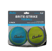 Thumbnail for Baden | Brite Strike | Soft Sponge Rubber Baseball 2-Pack | Perfect for Beginner Youth Players Practice, Training & Fun Outdoors