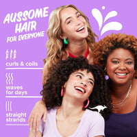 Thumbnail for Aussie Miracle Moist Shampoo and Conditioner with 3 Minute Miracle Deep Conditioner, Avocado & Jojoba Oil, Paraben-Free, Moisturizes & Detangles, All Hair Types, Citrus Floral Scent, 3 Pack 68.4 Fl Oz