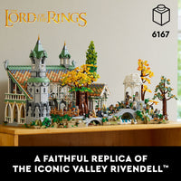 Thumbnail for LEGO Icons The Lord of The Rings: Rivendell Building Set for Adults, Ages 18+ - LOTR Bedroom or Home Decor - Gift for Men & Women - 10316