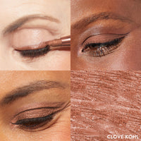Thumbnail for LAURA GELLER NEW YORK Kajal Longwear Kohl Eyeliner Pencil - Clove Kohl - Caffeine and Vitamin E - Smooth & Blendable Liner - Built-In Sharpener