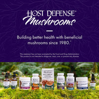Thumbnail for Host Defense Mushrooms Lion's Mane - Supplement Capsules for Brain Health Support - Mushroom Support for Focus & Memory Function - Immune & Nervous System Supplement - 60 Capsules (30 Servings)*
