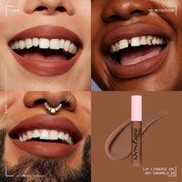 Thumbnail for NYX PROFESSIONAL MAKEUP Lip Lingerie XXL Matte Liquid Lipstick - Hot Caramelo (Warm Caramel)