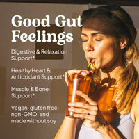 Thumbnail for KAL Gut Magnesium Plus Aloe Vera Powder - Lemon Drink Mix - Magnesium Citrate Supplement with Aloe Vera Gel for Digestion & Relaxation Support - No Sugar - 60-Day Guarantee, 40 Servings, 4.8 OZ