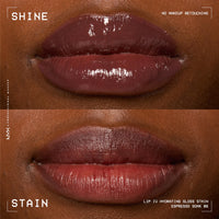 Thumbnail for NYX PROFESSIONAL MAKEUP Lip IV Hydrating Glossy Lip Stain with 12HR Hydration - Espresso Soak (Brown)