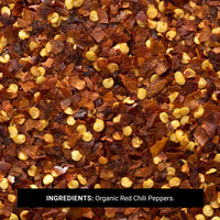 Thumbnail for Frontier Co-op Organic Crushed Red Chili Peppers - Kosher | 16 Ounce (Pack of 1)