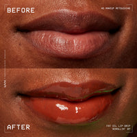 Thumbnail for NYX PROFESSIONAL MAKEUP Fat Oil Lip Drip, Moisturizing Lip Oil Gloss, Vegan Tinted Formula, Up to 12 HR Hydration - Scrollin' (Deep Caramel)